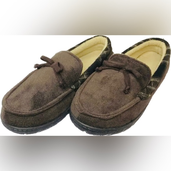 Totes Toasties Men’s Memory Foam Slippers NWT - Picture 4 of 7
